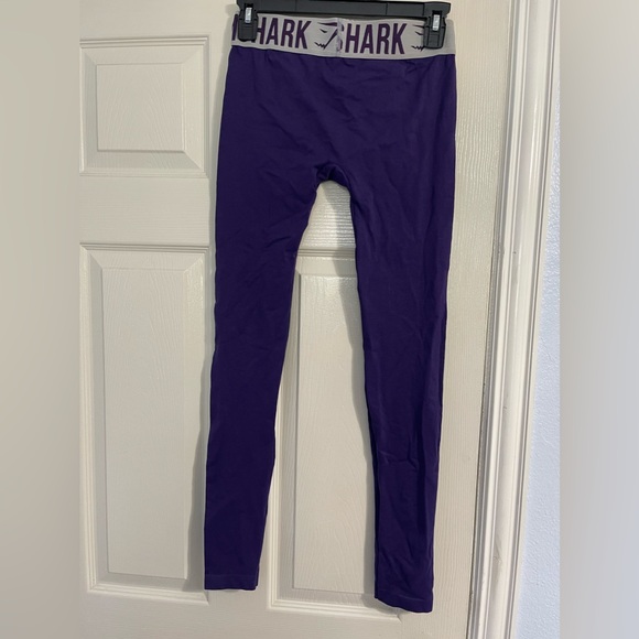 GymShark Seamless Flex Leggings Tights High Waist - Picture 3 of 4